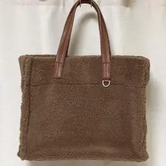 コーエン ボアビックトートバッグ モカ 茶系 coenのサムネイル