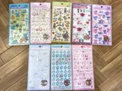 8枚セット ボンボンドロップシール ディズニー　ちいかわ サンリオ　国内正規品