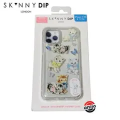 【新品】SKINNYDIP☆Kitty 子猫柄☆iPhone11Pro/X/XSのサムネイル