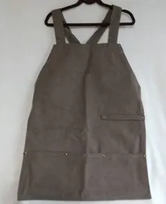 エプロン バッククロス コットンキャンバスエプロンのサムネイル