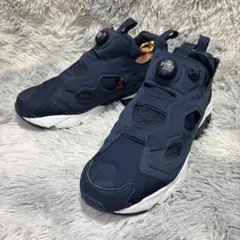 美品✨Reebok/リーボック 27.0cm ポンプフューリー ネイビー