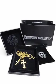 ゴールドクロスネックレス