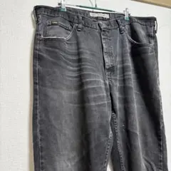 【鬼雰囲気】W40L30 Lee REGULAR FIT ブラックデニム