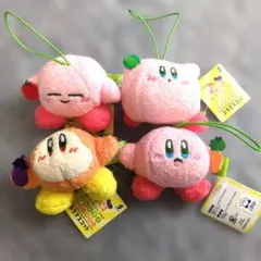 星のカービィ　とれたて！プププやさい　ぷちマスコット　全４種コンプセット