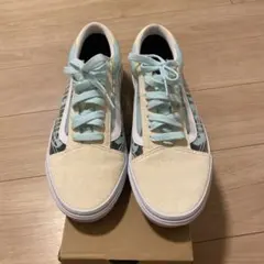Vans Old Skool ミントグリーン/ベージュ 27.5cmのサムネイル