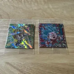 ドラゴンボール 超戦士シールウエハースZ ゴジータ 孫悟空