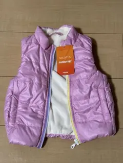 SOLOTEX Sunburner ピンク ダウンベスト80