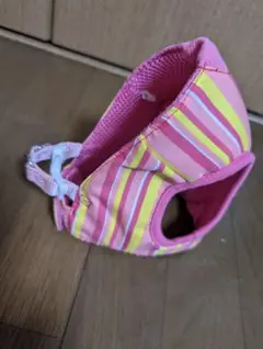 Petio 犬用ハーネス ピンク ストライプ柄のサムネイル