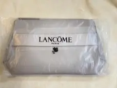 LANCOME ランコム ポーチ グレー　未使用 ノベルティのサムネイル