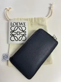 ロエベ　アナグラム　レザー　フラグメントケース　カードケース　コインケース