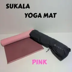 SUKALA スカーラ リバーシブルヨガマット ピンク ヨガマットバック