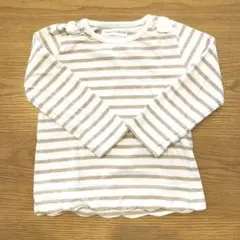 【美品】mararaku ストライプ Tシャツ 95 リボン