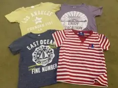 Tシャツ 男の子　まとめ売り4着　90サイズ相当