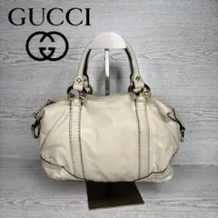 極美品　GUCCI グッチ　ハンドバッグ　レザー　S941