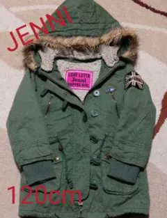 JENNI アウターモッズコート　120センチ