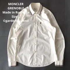 MONCLER GRENOBLE トリコロール ストライプ ワンポイントシャツのサムネイル