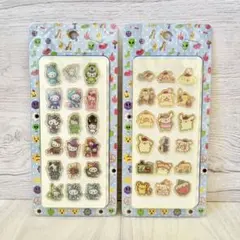 【訳あり】キラキラアクリルシール 立体 2枚セット まとめ売り キャラクター