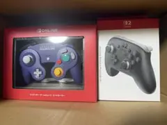 新品未開封 Switch2 Proコントローラーとゲームキューブコントローラー