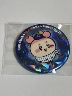 かにちゃん　缶バッジ ちいかわ×MLB Tokyo Series 2025 缶バッジ かにちゃん - メルカリ