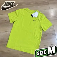 新品　ナイキ　NIKE DRI-FIT トレーニング Tシャツ M ボルトカラー