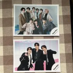 Snow Man 公式写真 2枚セット　目黒蓮　深澤辰哉　阿部亮平