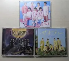 なにわ男子 初心LOVE The Answer サチアレ CD まとめ売り