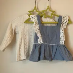 petit main ビスチェ カットソー セット