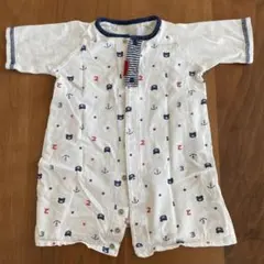 赤ちゃんの城　ロンパース　新生児　50〜60