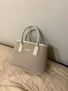 MONO COMME CAハンドバッグ(ベージュ)
