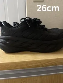 26cm HOKA ONE ONE スニーカー ブラック