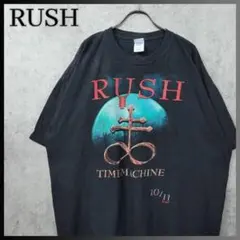 古着 RUSH ラッシュ Time Machine Tour Tシャツ ブラックのサムネイル