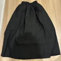 journal standard relumeフレアロングスカート 黒