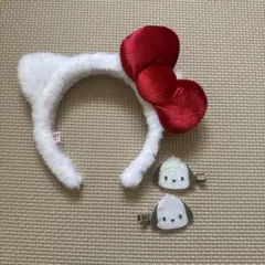 サンリオピューロランド ハローキティ カチューシャ、ヘアピン