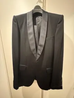 美品】ヒルトン メンズ タキシード 黒 ブラック 結婚式 コンサート