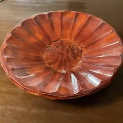 Akihiro woodworks プレート 皿 ハイブリッド 漆 赤 210 - メルカリ