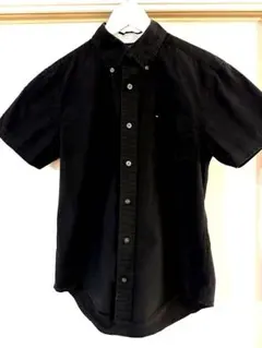 【トミー・ヒルフィガー 】半袖シャツ 黒