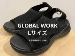【GLOBAL WORK】新品未使用らくっションサンダル