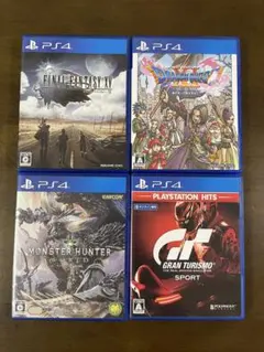 プレステ4 ストーリー系カーレース系など4点セット