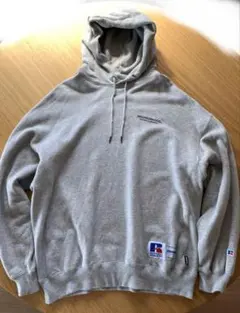 NEIGHBORHOOD × RUSSELL ATHLETIC パーカー　グレー