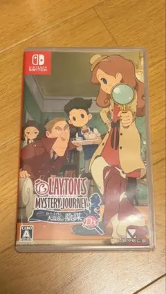 ニンテンドースイッチ　レイトン ミステリージャーニー
