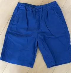 ユニクロ　ショートパンツ　ネイビー140