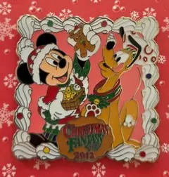 東京ディズニーランド クリスマスファンタジー 2012 ピンバッジ