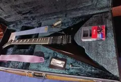 10338】 ESP King V フライング V 変形 角タッチアップあり - メルカリ