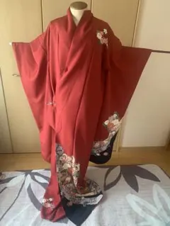 振袖 赤 袴セット卒業式成人式