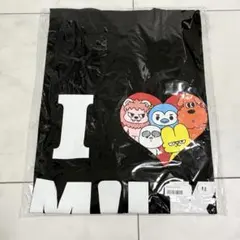 爆裂LOVE M!LK Tシャツ Black Mサイズ - メルカリ