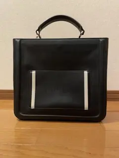 【極美品✨】フルラ レアーレ 2way ショルダーバッグ レザー ブラック