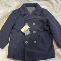 無印良品 Pコート ネイビー 120
