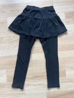 Ever closet ブラック スカッツ　スカート付きレギンス 130cm