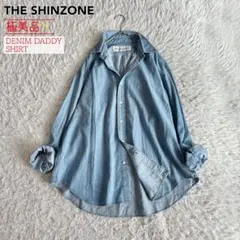 極美品★シンゾーン DENIM DADDY SHIRTS ライトインディゴ