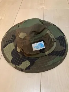 THE NORTH FACE ノースフェイス　迷彩ハット　帽子　キッズ